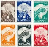 Suriname 1935 - NVPH 151-156 - Postfris Oryginalny