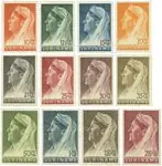 Suriname 1936 - NVPH 167-178 - Postfris Oryginalny