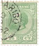 Promocja Suriname 1873-1889 - NVPH 9 - Gebruikt