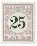 Tani Suriname 1886-1888 - Portzegels NVPH P5 - Ongebruikt