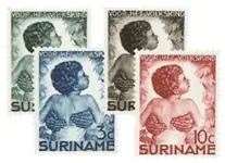 Suriname 1936 - NVPH 179-182 - Postfris Oryginalny