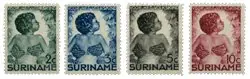 Suriname 1936 - NVPH 179-182 - Ongebruikt Szybka dostawa