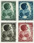 Popularny Suriname 1936 - NVPH 179-182 - Gebruikt