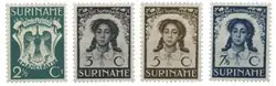 Suriname 1938 - NVPH 183-186 - Ongebruikt Niska cena