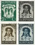 Najlepsza cena Suriname 1938 - NVPH 183-186 - Gebruikt