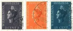 Wyprzedaż Suriname 1938 - NVPH 187-189 - Gebruikt