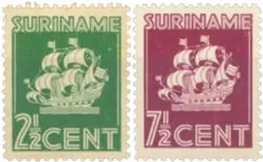 Suriname 1941 - NVPH 195-196 - Postfris Promocja