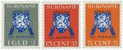 Szybka dostawa Suriname 1941 - NVPH 197-199 - Postfris
