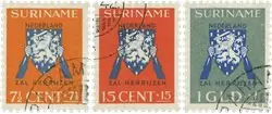 Suriname 1941 - NVPH 197-199 - Gebruikt Niska cena