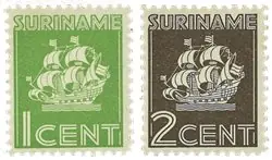 Suriname 1941 - NVPH 200-201 - Ongebruikt Szybka dostawa