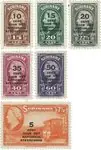 Suriname 1945 - NVPH 214-219 - Ongebruikt Bezpieczna płatność