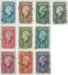 Kup teraz Suriname 1945 - NVPH 229-238 - Gebruikt