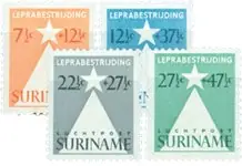 Suriname 1947 - NVPH 247-248 - Postfris Tani