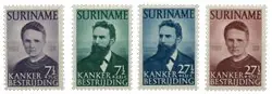 Suriname 1950 - NVPH 280-283 - Postfris Wysoka jakość