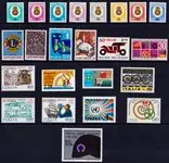 Symbolen/Logos - Postzegel pakket - Postfris Szybka dostawa