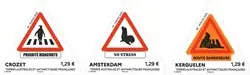 TAAF - Frans Antarctica - Road signs - Postfrisse serie van 3 Darmowa dostawa