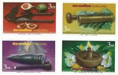 Thailand 2007 - Letter Writing - Postfrisse serie van 4 Ekspresowa dostawa