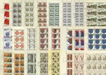 Tjechoslowakije - Dubbelenpakket met complete vellen - Gebruikt Darmowa dostawa