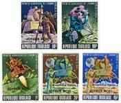 Popularny Togo - YT 646-648+PA124-125 - Postfris