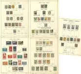 Ostatnia szansa Turkije - Collectie op meerdere losse albumbladen