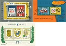 Najlepsza cena Uruguay 1976 + 1978 - MICHEL block 24-25 + 39