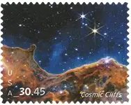 USA - Cosmic cliffs - Postfrisse postzegel Ostatnia szansa
