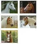 Tani USA - Horses - Postfrisse serie van 5