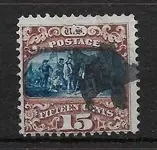 Ekspresowa dostawa USA 1869 - MICHEL 32I - Gebruikt