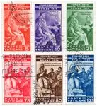 Tani Vaticaan 1935 - MICHEL 45-50 - Gebruikt