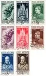 Tani Vaticaan 1936 - MICHEL 51-58 - Gebruikt