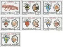 Tylko dziś Vaticaan 1979 - MICHEL 748-754 - Postfris