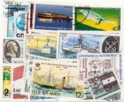 Verkeer/Transport - Postzegel pakket - Gestempeld Popularny