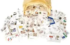 Oryginalny Verschillende landen - Kilowaar met eerstedagenveloppen ed - Zak 9 kg