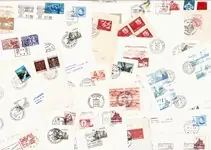 Verschillende landen - Pakket met FDCs en brieven met speciale stempeling Rabat