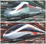 Zwrot pieniędzy VN Genève - High speed trains - Postfrisse serie van 2