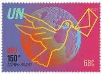 Promocja VN New York - UPU 150 years - Postfrisse postzegel frimærke