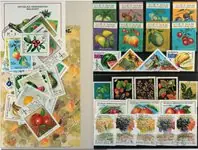 Vruchten 2 souvenir velletjes 1 serie 46 postzege ls Tylko dziś