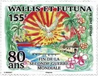 Zamów teraz Wallis & Futuna - 80 jaar WW-II - Postfrisse postzegel
