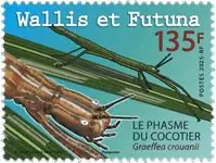 Wallis & Futuna - Coconut stick insect - Postfrisse postzegel Ostatnia szansa