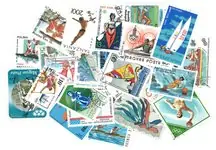 Watersport 25 zegels Autentyczny