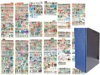 Premium Wereldcollectie in handelarenstockboek met cassette - 9321 postzegels