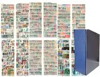 Ekspresowa dostawa Wereldcollectie in handelarenstockboek met cassette - Oosteuropa - 5321 postzegels