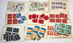 West Duitsland - Partij met dubbelen in 3 vellenmappen en 283 zakjes Ostatnia szansa