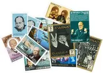 Winston Churchill - Postzegelpakket 1965-1978 - Postfris Tani