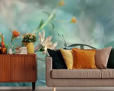 Vlinder in Pastel \\u2013 Zachte Romantische Fotokunst Zamów teraz