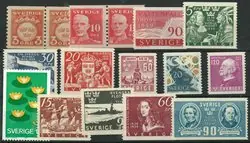 Rabat Zweden - 16 postzegels postfris