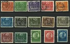 Zweden - 1924 - AFA 159-73 - Gebruikt Promocja