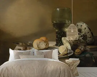 Oryginalny Stilleven met tazza, Pieter Claesz