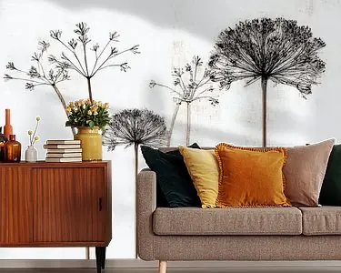 Botanisch abstract in Japandi stijl Zwrot pieniędzy