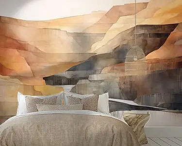 Zwrot pieniędzy Abstract landschap